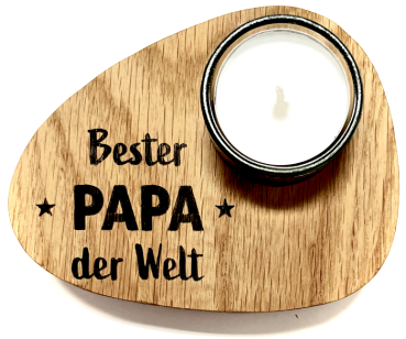 Teelicht "PAPA"