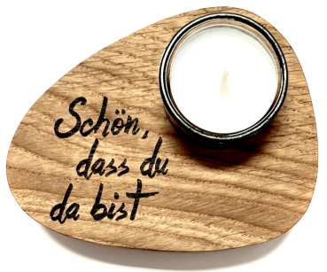 Teelicht "Schön"