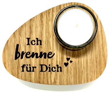 Teelicht "Brenne"