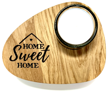 Teelicht "Home"