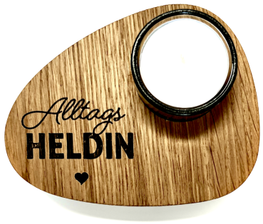 Teelicht "Heldin"