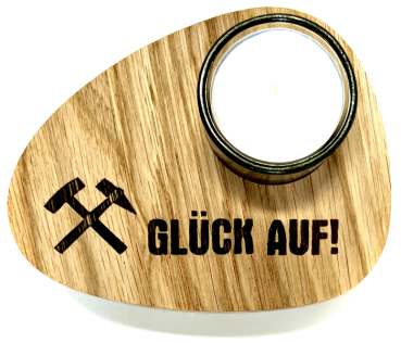 Teelicht "Glück Auf!"