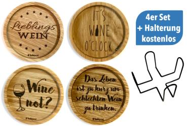 Untersetzer Set "WEIN"