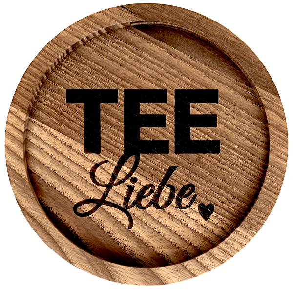 Mini-Untersetzer „Tee Liebe“ | Geschenk für Teefans