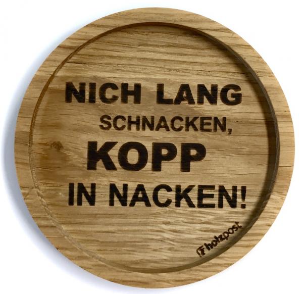 Untersetzer "Schnacken"