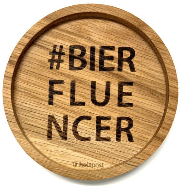 Untersetzer "#BierFluencer"