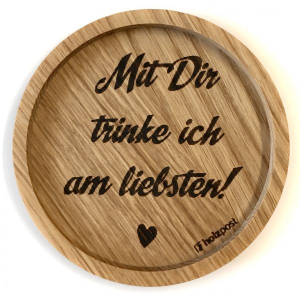 Untersetzer "Am liebsten"