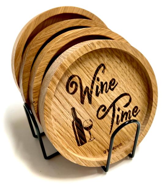 Untersetzer Set "WEIN"