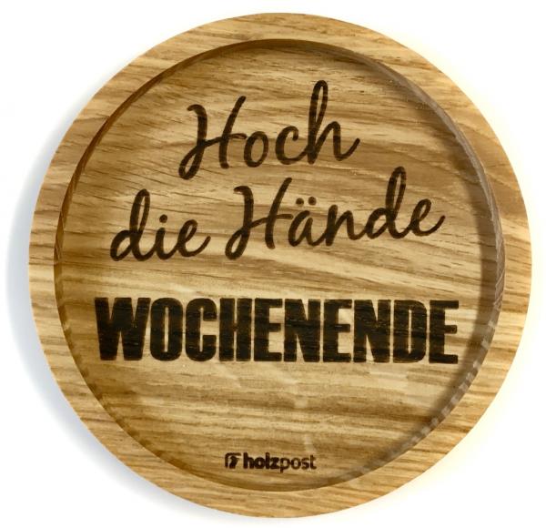 Untersetzer "Wochenende"