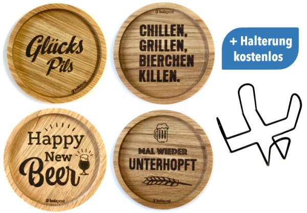 Untersetzer Set "BIER"