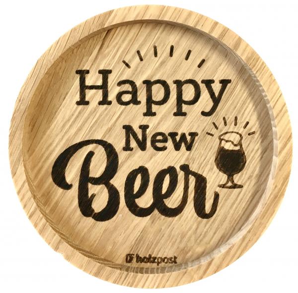 Untersetzer "Happy New Beer"