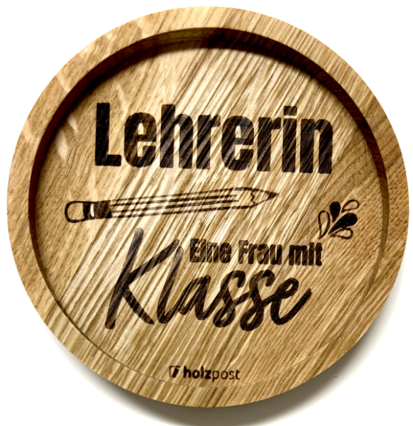 Untersetzer "Lehrerin"