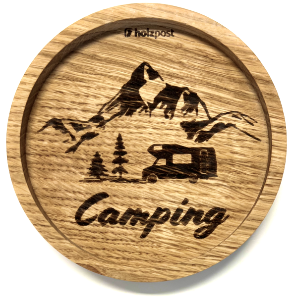 Untersetzer "Camping"