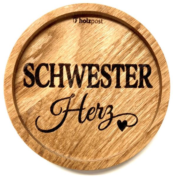 Untersetzer "Schwester Herz"