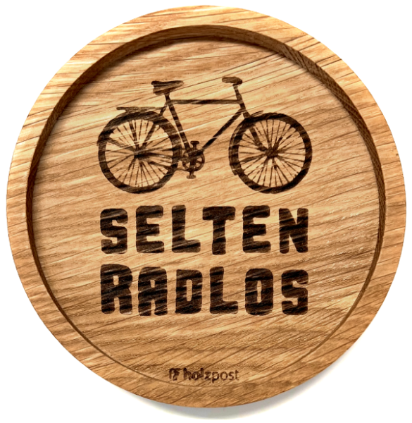 Untersetzer "Radlos"