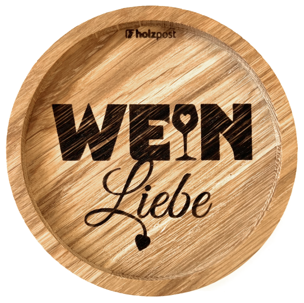 Untersetzer "Wein Liebe"