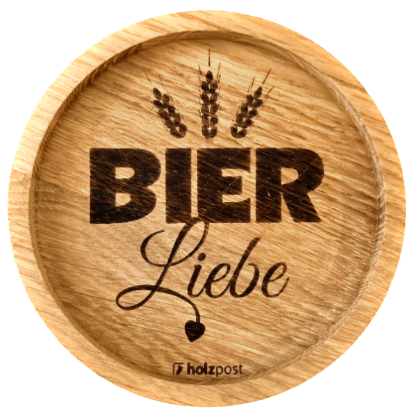 Untersetzer "Bier Liebe"