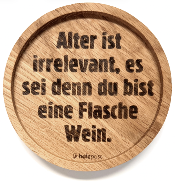 Untersetzer "Irrelevant"