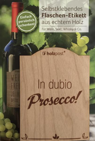 Etikett "In dubio Prosecco"