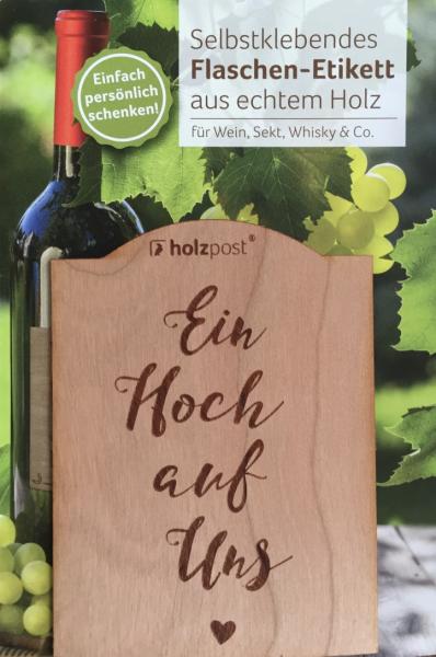 Etikett "Ein Hoch auf Uns"