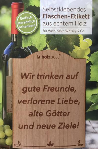 Etikett "Gute Freunde"