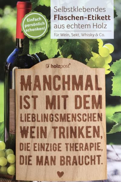 Etikett "Manchmal"