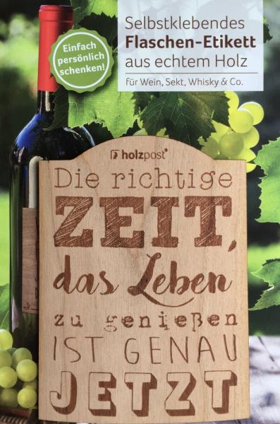 Etikett "Richtige Zeit"