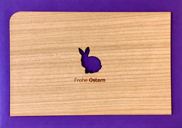 Grußkarte mit Umschlag "Frohe Ostern"