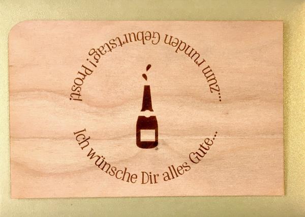 greeting card "Runder Geburtstag"