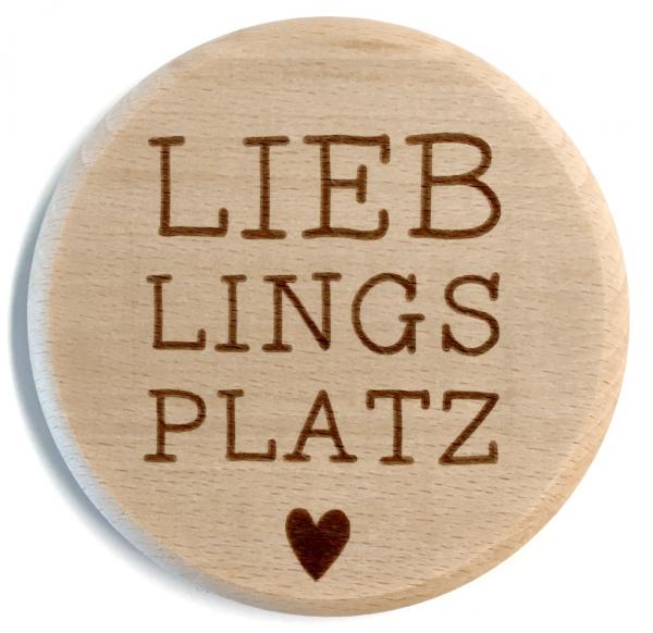 Glasdeckel "LieblingsPlatz"