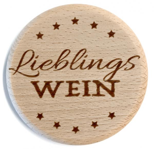 Glasdeckel "LieblingsWein"