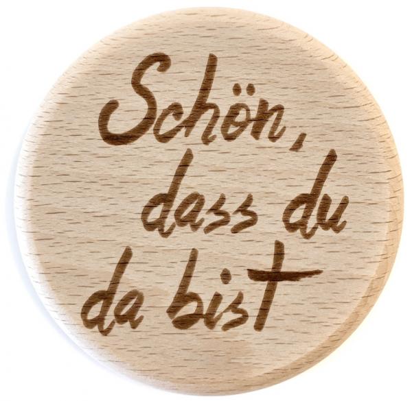Glasdeckel "Schön"