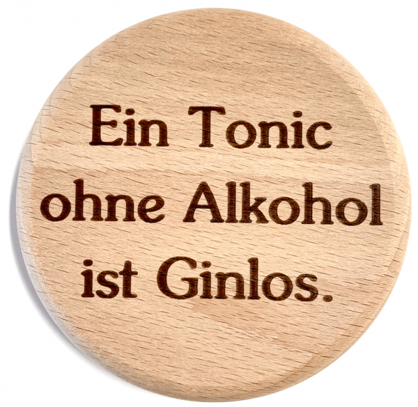 Glasdeckel "Tonic"