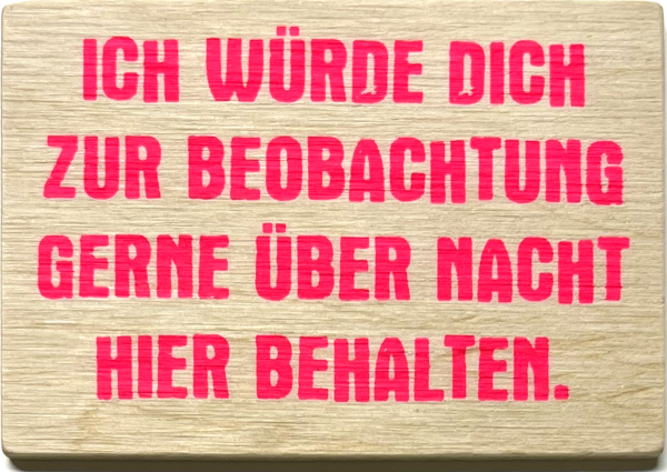 Magnet "Beobachtung"