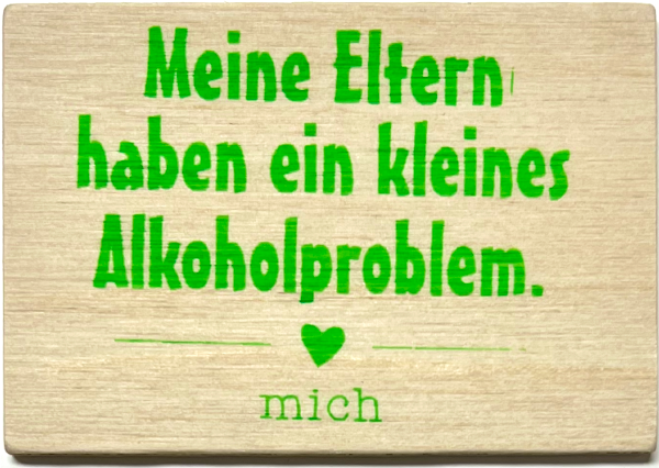 Magnet "Alkoholproblem"