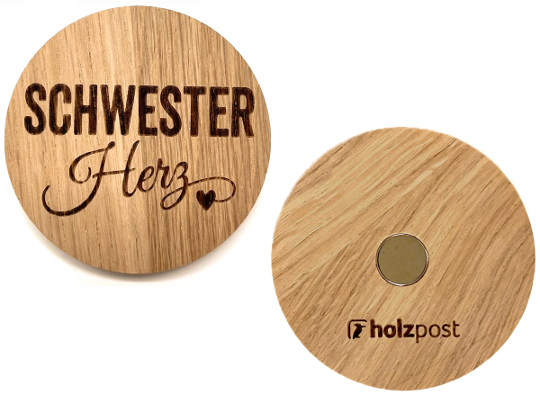 Magnet "Schwesterherz"