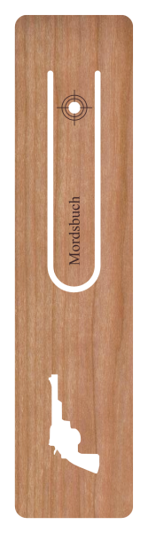 Lesezeichen "Mordsbuch"