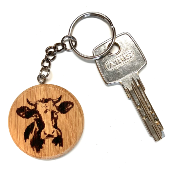 Schlüsselanhänger "Kuh"