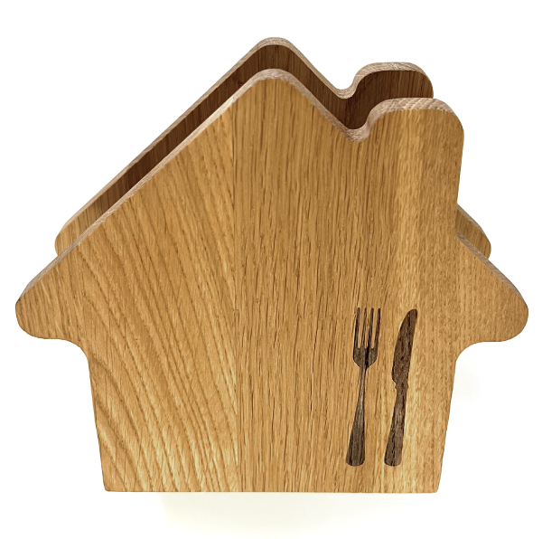 Servietten Haus "Besteck"