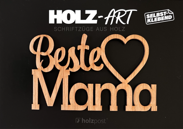 Schriftzug "Beste MAMA"