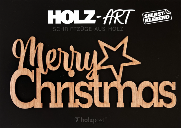 Schriftzug "Merry Christmas"