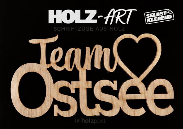 Schriftzug "Team OSTSEE"