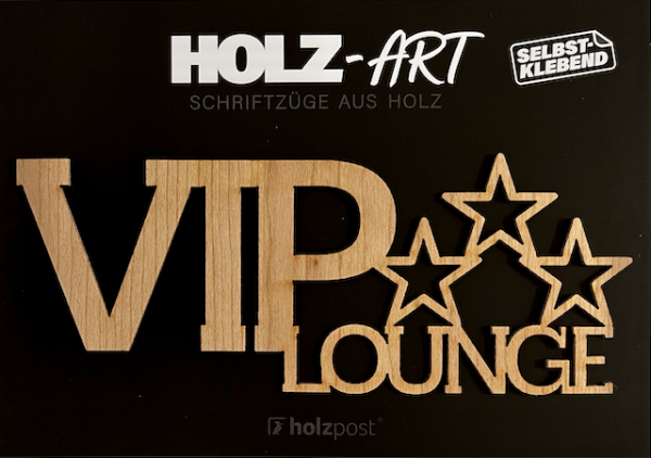 Schriftzug "VIP Lounge"