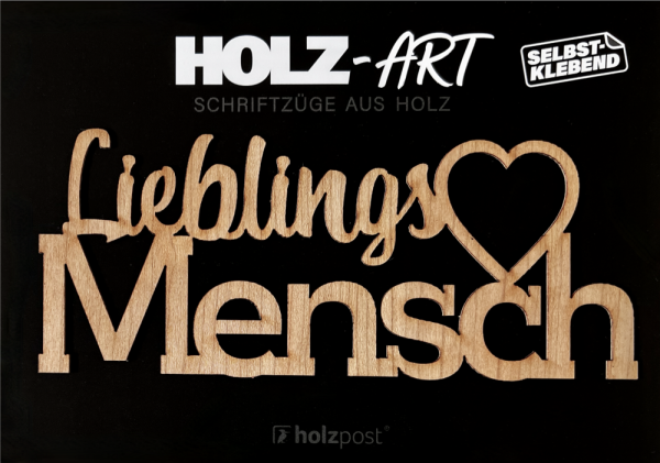 Schriftzug "LieblingsMensch"