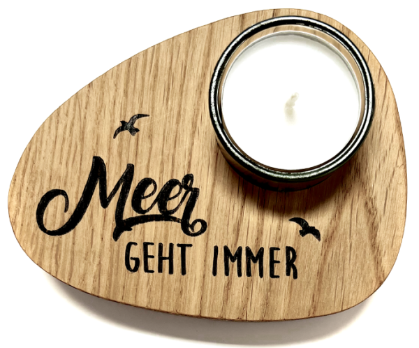 Teelicht "Meer"
