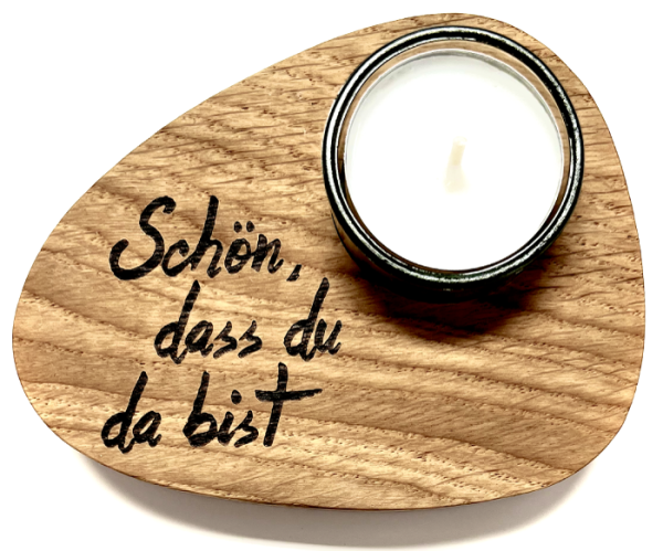 Teelicht "Schön"