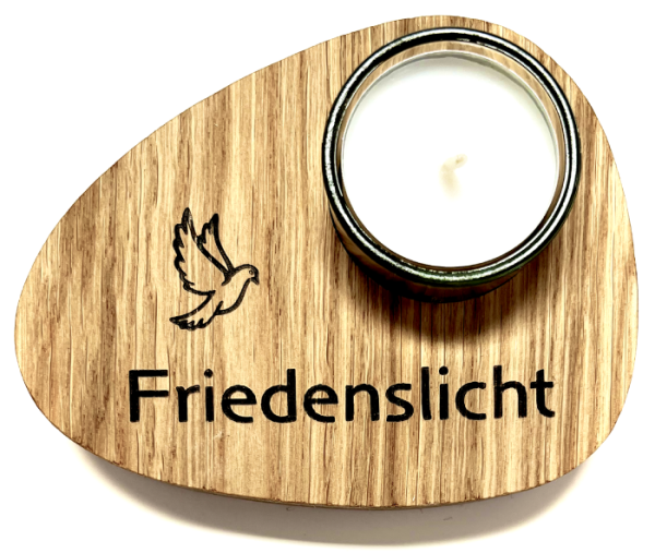 Teelicht "Friedenslicht"