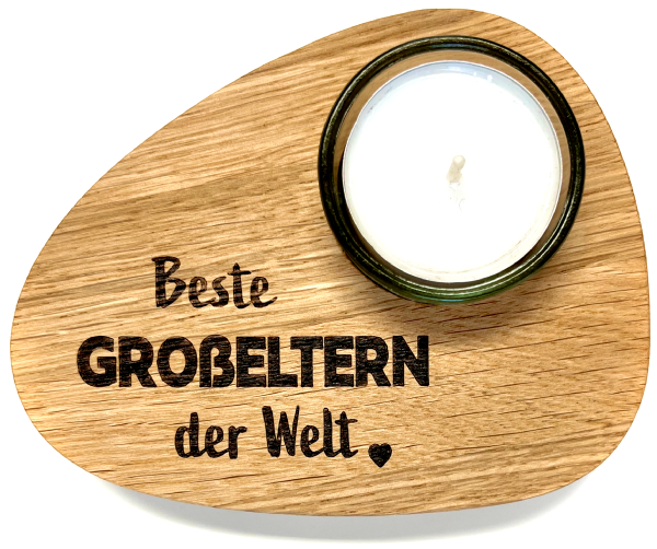 Teelicht "Großeltern"