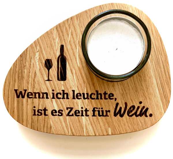 Teelicht "Wein"