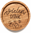 Untersetzer "Vielen Dank"
